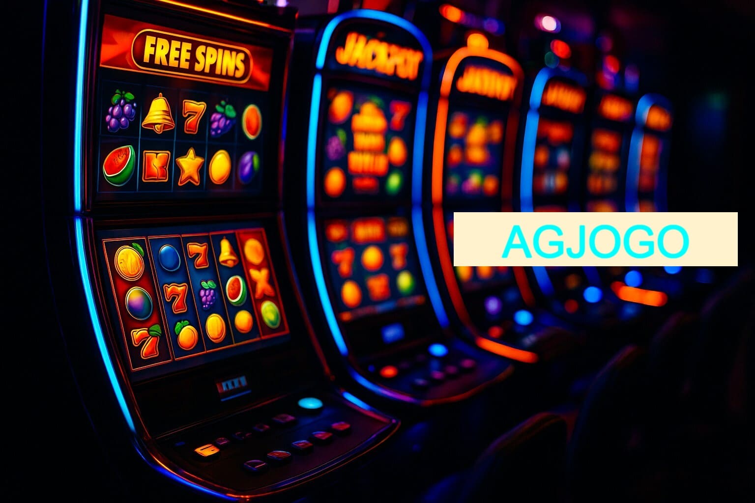 Diversos jogos de caça-níqueis